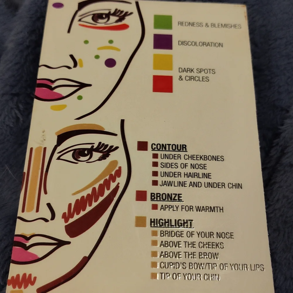 NEW! City Color Collection Color Correct Contour Cream Palette